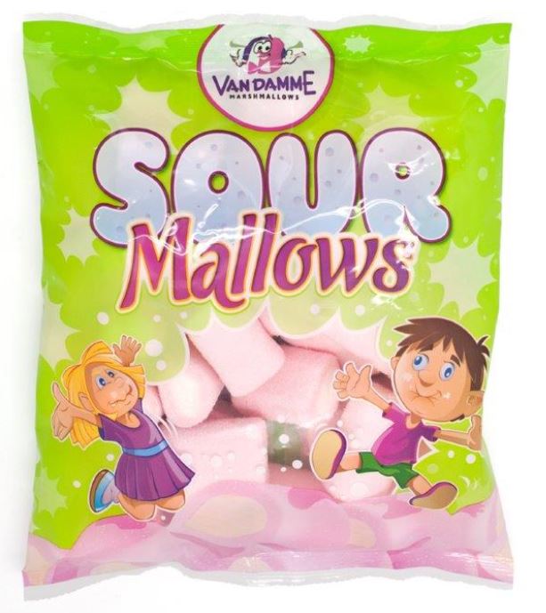 Sour Mallows Pillow Bag 200g